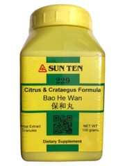 Sun Ten – Citrus & Crataegus Formula Granules / Bao He Wan / 保和丸, 229, Powder