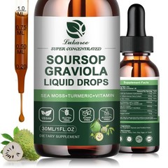 2X Soursop Graviola Liquid Drop for Cell Support & Regeneration, Immune Boost