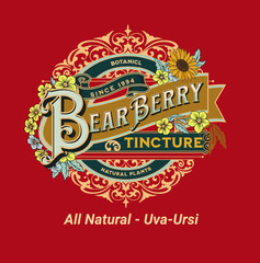Bearberry Extract – Herb Tincture – Uvi Ursi – Liquid Drops – EASY – USA