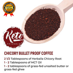Chicory Root Roasted Granules, 1 Pound, Chicory Coffee (Inulin, Prebiotic Dietar