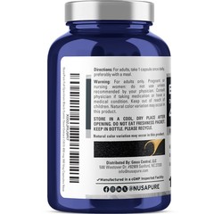 NusaPure Full Spectrum Black Cumin Seed Extract 4500mg 180 Veggie Powder Caps