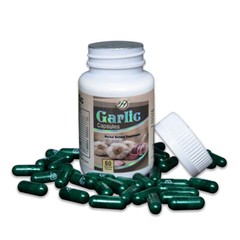 Garlic Capsule, 60 Capsules, Herbal Dietary Supplement, Natural Remedy