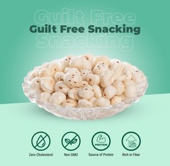 Premium Jumbo Phool Makhana | Handpicked Fox Nuts | 100% Natural Superfood