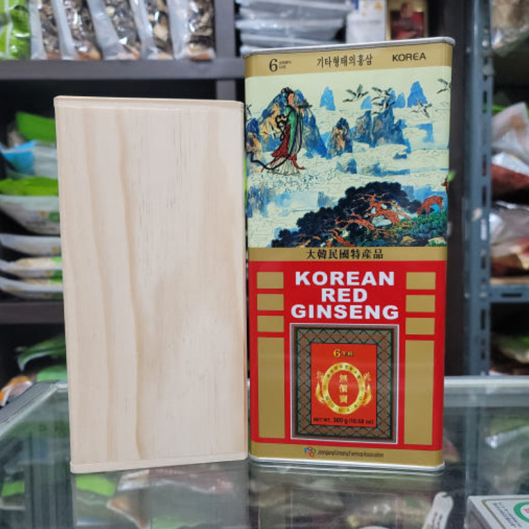 6yr Korean Red Ginseng Root 300g 7pcs Extra Large Grade Herb +Tracking