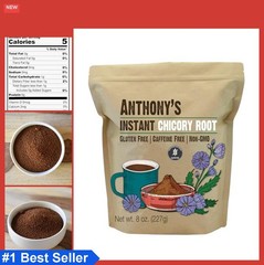 Instant Chicory Root Powder 8 oz Gluten Free Caffeine Free Coffee Alternative