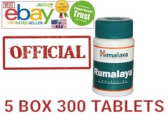 Rumalaya Himalaya OFFICIAL USA 5 Box 300 Tablets Joint Health Bones ache Exp2024