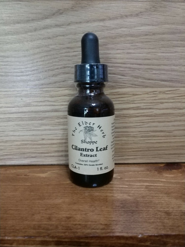 Cilantro Leaf Liquid Extract 1 oz (30ml) Detox – Metal Detox Antiviral