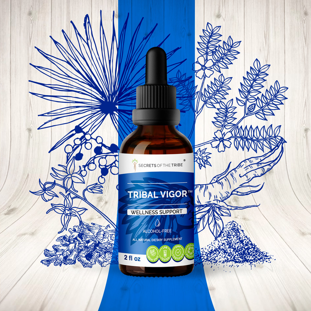 Secrets Of The Tribe Tribal Vigor Tincture Alcohol-FREE Extract
