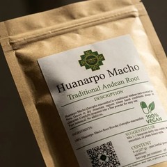 Huanarpo Macho Root Powder 100% Pure Peru Andean Botanical Vegan