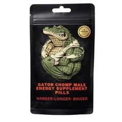 10 PILLS Gator King Chomp Energy Boost natural Male ENHANCE both sexes la pep xx