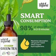 Green Tea Extract Liquid Drops – Antioxidant-Rich Green Tea Supplement -⭐️⭐️⭐️⭐
