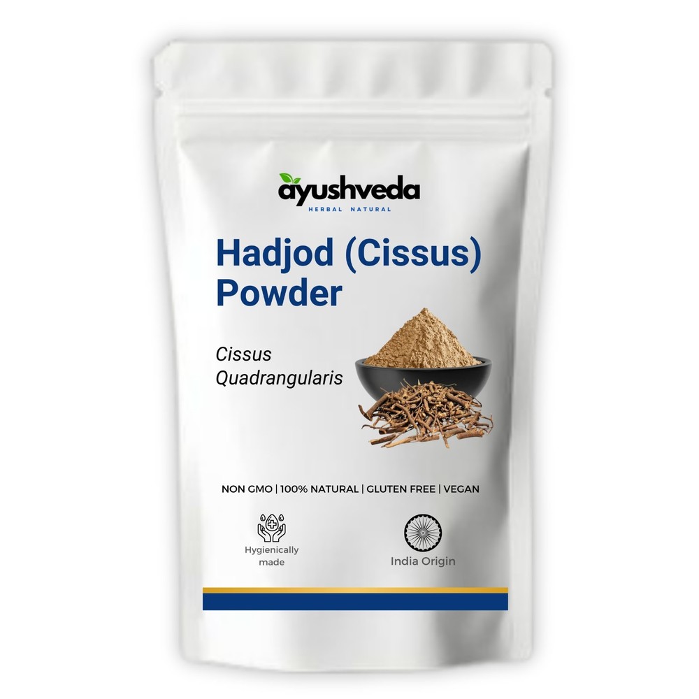 100% Natural Hadjod Powder 100g | Cissus Quadrangularis | Organic Bone Setter