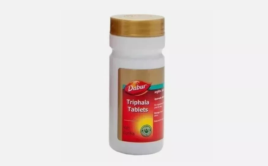Dabur Triphala Churna 120g Trifla Powder Ayurvedic Churan For Digestion, Gastro