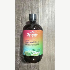 Soursop Bitters Pure 16 oz 100% Natural Exotic Organic Detox Herbs EXP 5/4/28