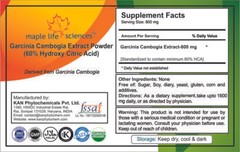 Garcinia Cambogia Extract Powder- 60% HCA Pure & high quality Garcinia Extract