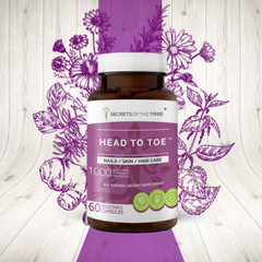Secrets Of The Tribe Head to Toe Capsules, 500 mg