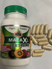 Maca Root Powder capsule for woman red black yellow bigger butt and hips booty