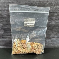 “Health” dried herbal blend with crystal