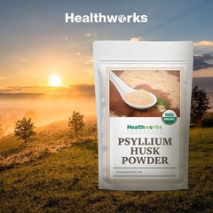 Psyllium Husk Powder Organic – 32 Oz / 2 Lbs – Raw – Certified Organic – Finely