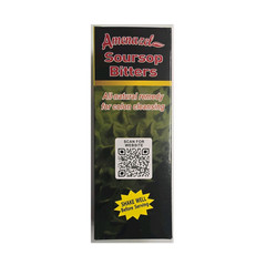 Amenazel All-Natural Soursop Bitters Liquid Herbal Supplement 16 fl oz