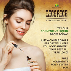 HERBALICIOUS Licorice Root Extract – Glycyrrhiza Glabra Extract Supplement for D