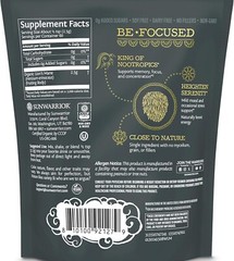Sunwarrior Lions Mane Supplement Organic Mushroom Powder Lion’s Mane, 5.3 oz