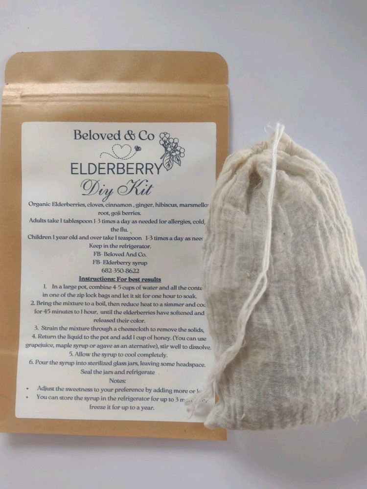 DIY Elderberry Syrup Kit.