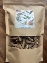 1LB – Hand Selected American Ginseng Root Tails Size S/M – Wisconsin ginseng