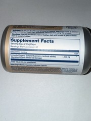 Solaray Fermented Shiitake Mushroom 1000mg | 60 VegCaps Exp 02/2027