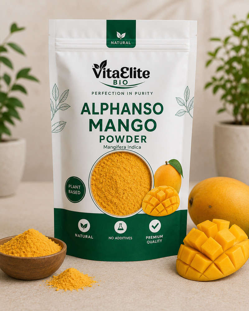 Alphonso Mango Powder | Dried Pure Mango Fruit Powder |Vegan Gluten Free-100g