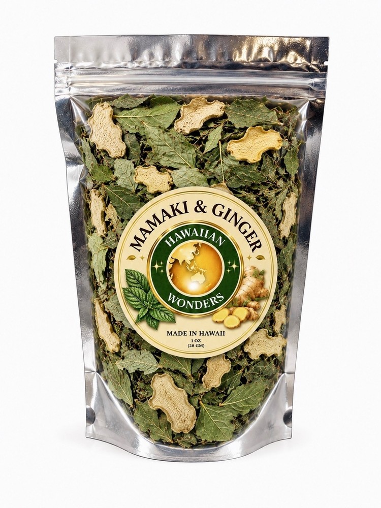 Mamaki & Ginger Hawaiian Herbal Blend