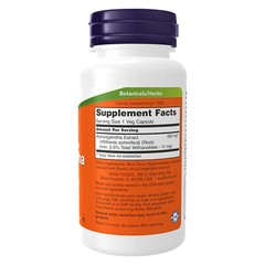NOW FOODS Ashwagandha 450 mg – 90 Veg Capsules