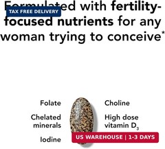 Theralogix TheraNatal Core Preconception Vitamin Supplement – 90-Day Supply – Pr