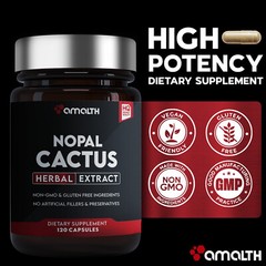 Nopal Cactus Extract 120 Capsules