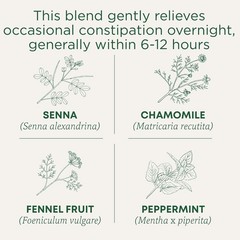 Traditional Medicinals Smooth Move Tea Chamomile Senna 96 Bags Caffeine Free