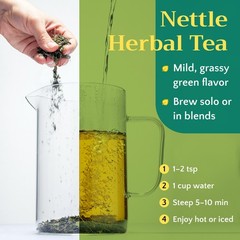 Stinging Nettle Leaf – Cut & Sifted – Urtica Dioica – Loose Bulk Herb