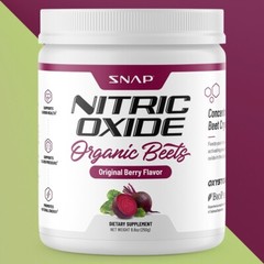 Nitric Oxide Beet Root Organic Powder, Heart & Blood Pressure – Snap Supplements