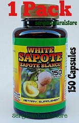 Zapote Blanco / White Zapote 150 Capsules 500 mg each (Casimiroa edulis)