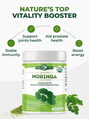 Organic Moringa Powder, Premium 100% Leaf Powder Single Origin USDA Organic …
