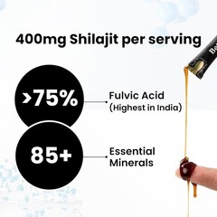 Better Alt Pure Himalayan Shilajit Sticks with 30sticks Honey, Naturally Sweeter