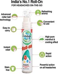 AMRUTANJAN Herbal Pain Roll On Faster relaxation Relief Pain 10 ml