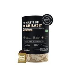 What’s Up Wellness Shilajit/Shilajeet Gummies Improves Strength, Stamina, 30N