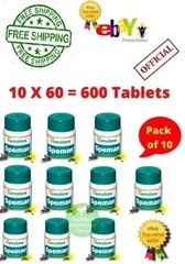 10 x Himalaya Speman 600 Tabs For Men’s Health Pure Herbal Exp 2028