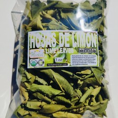 Hojas de limon/Limón – Mexican lime leaves – Te hoja de limon 2oz