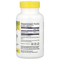 Natural Grape Seed Extract, 300 mg, 150 Veggie Caps