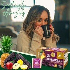 HANAN Chicha Morada Purple Corn Tea I Inka Drink Classic Purple Corn Juice from