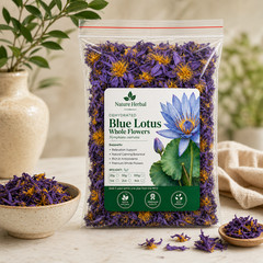 Blue Lotus Dried Flower Nymphaea Caerulea Herbal Tea 100% Natural Botanical Herb