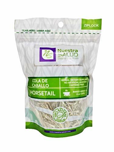 New Cola de Caballo/ Horsetail 100% Natural Tea- Nuestra Salud 1.06 oz/ 30g.
