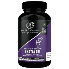 4x Dr. JPG Organic ISO & GMP Certified Shatavari 60 cap