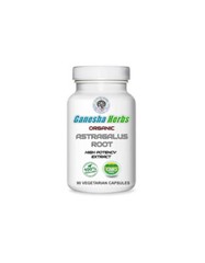 Organic ASTRAGALUS ROOT w/ Black Pepper for Enhanced Absorption 90 Capsules!!